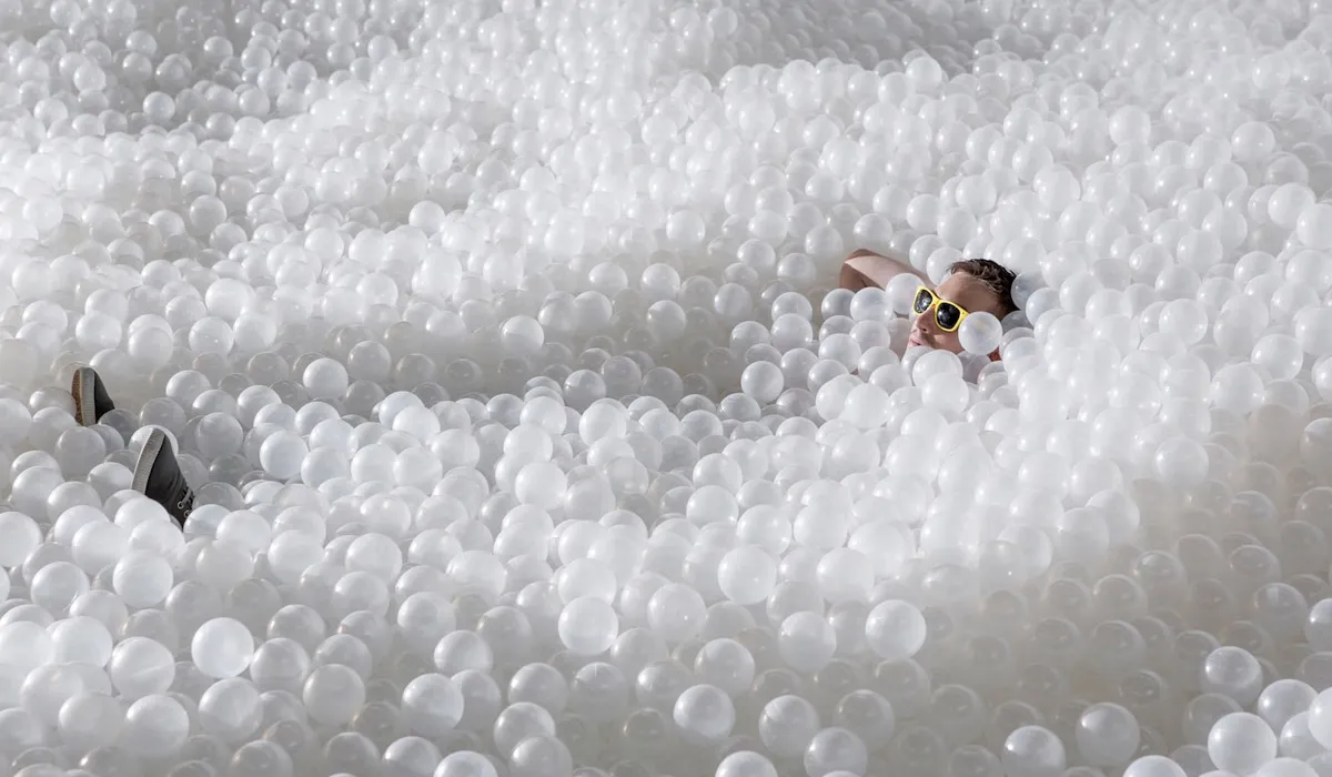 ¿Una playa dentro de un museo? ¡increíble!