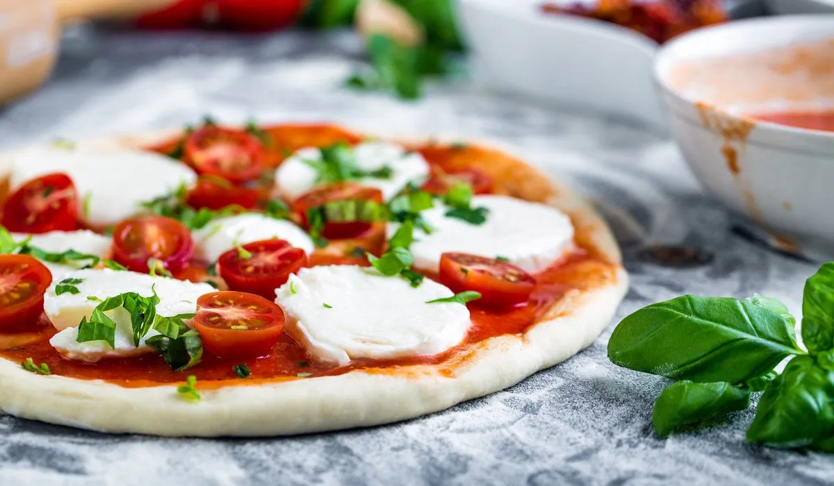 receta pizza margarita