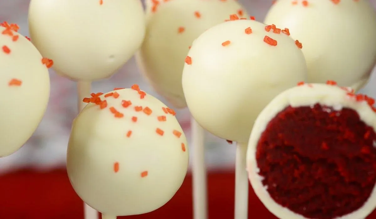 Cake pops de Red Velvet