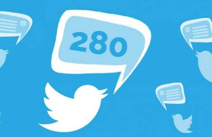 280 caracteres en Twitter