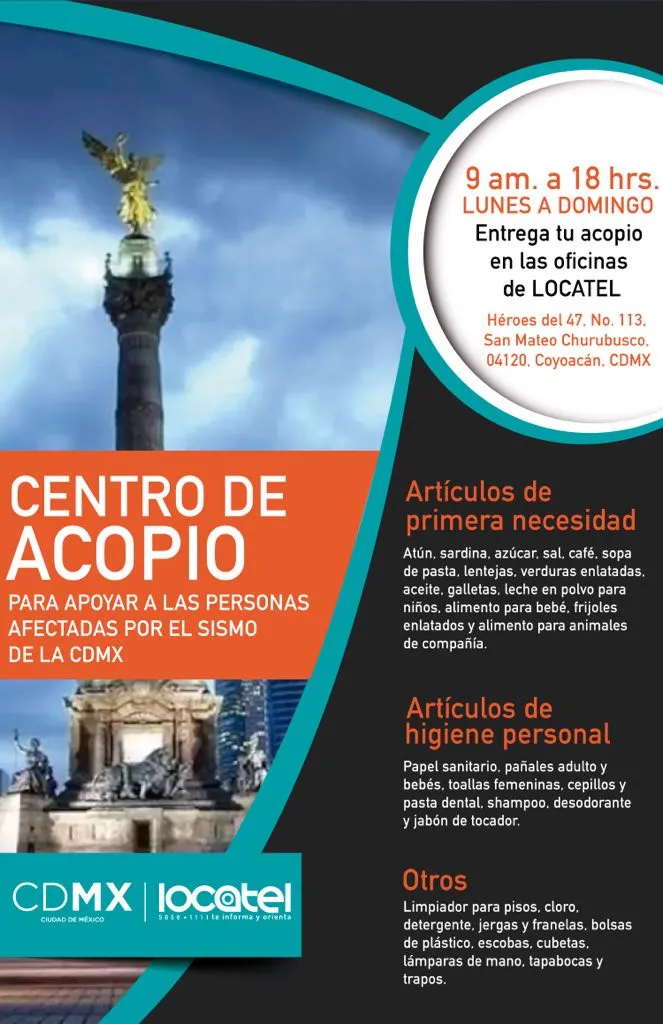 Centros de acopio en México