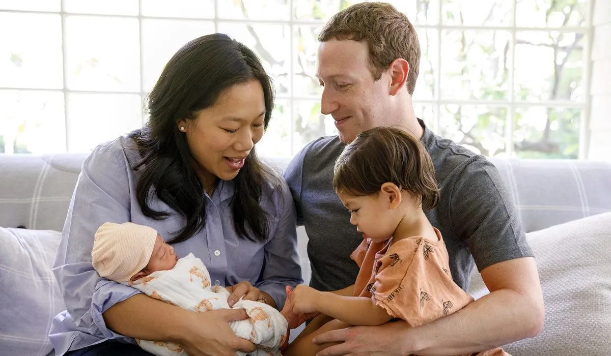 La emotiva carta de Zuckerberg a su segunda hija