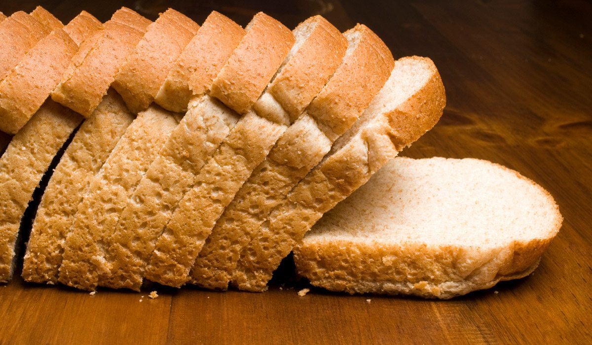 Barra de pan blanco básico