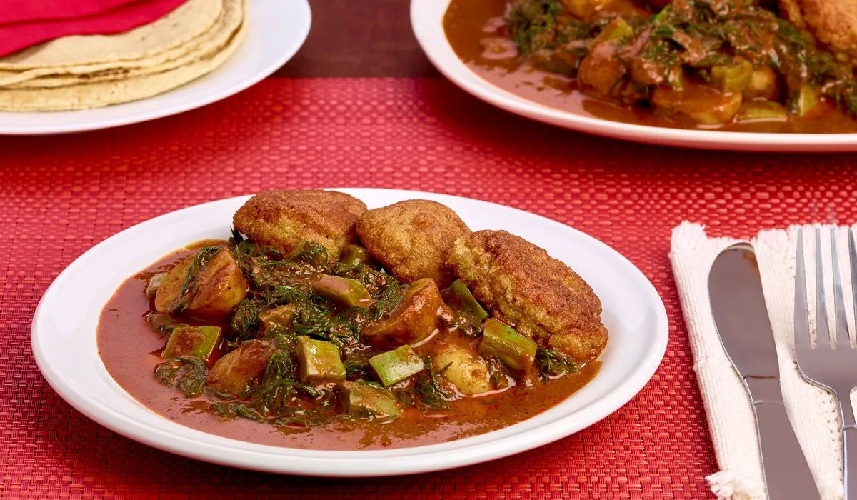 Tortitas de camarón con romeritos