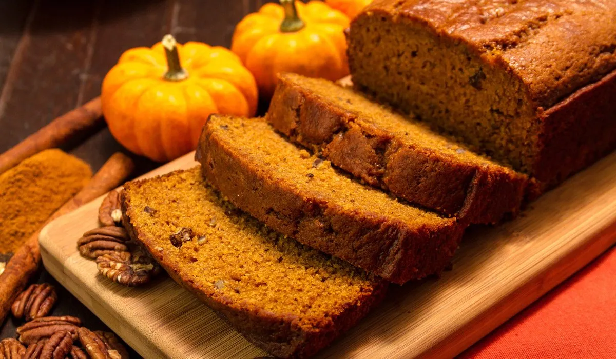Pan de calabaza y nuez (con edulcorante)