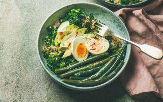 receta para bowl de brócoli