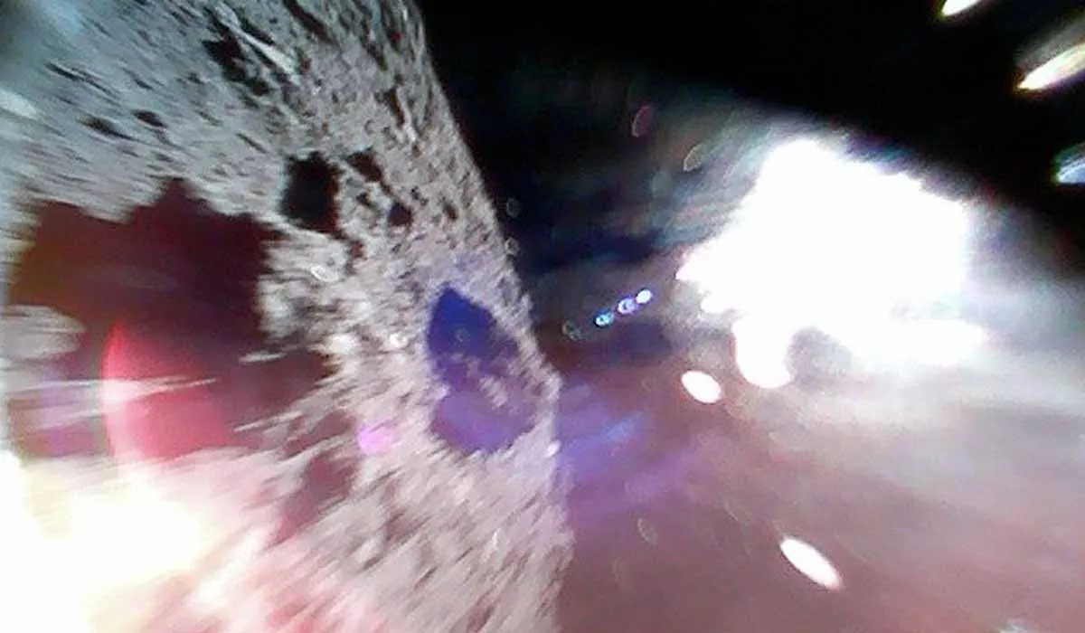 Japoneses logran fotografiar un asteroide desde su superficie
