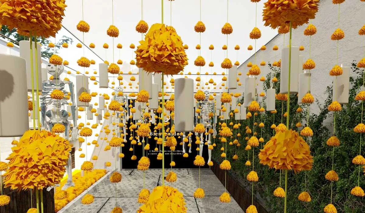 Celebra el Día de Muertos en una ofrenda viva
