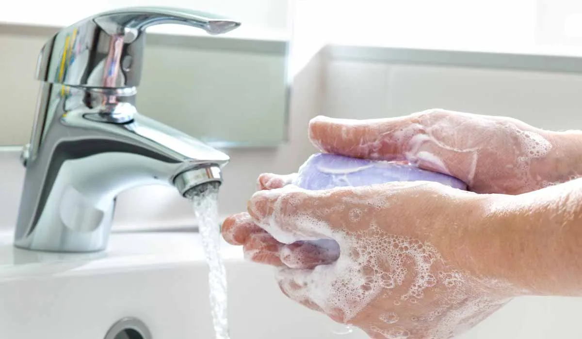 errores al lavarse las manos