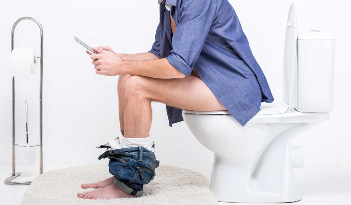 estas utilizando mal el baño