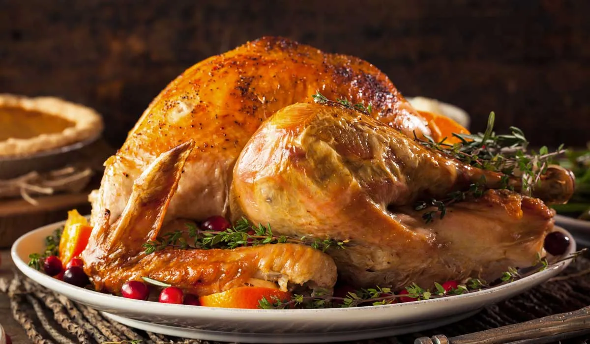 Receta para preparar pavo horneado a las hierbas
