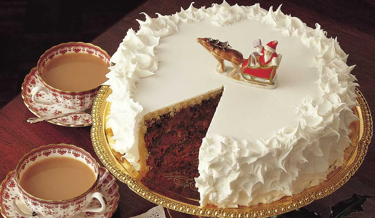 Receta para hacer un pastel de Navidad