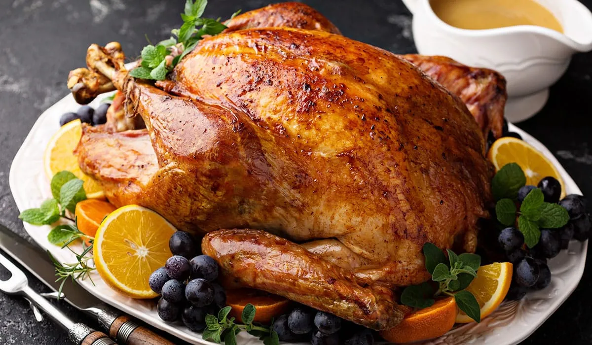 por esto cenamos pavo en Navidad