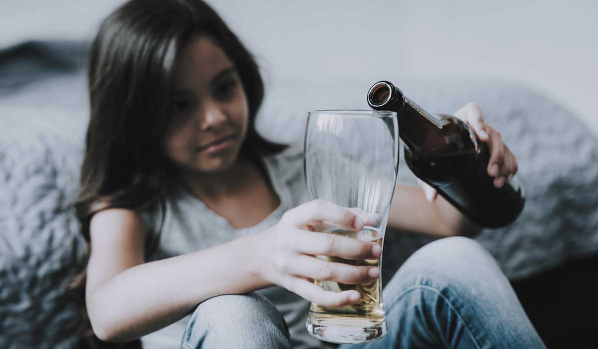 el alcohol y su relación con los hijos