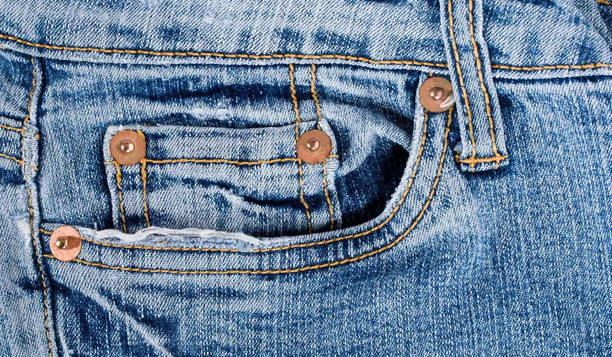 las bolsitas de los jeans