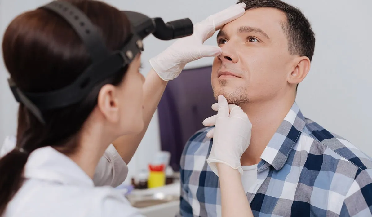 congestión nasal que se confunde con cáncer de nariz