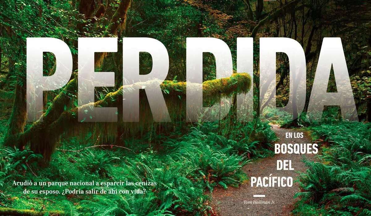 Perdida en los bosques del Pacífico