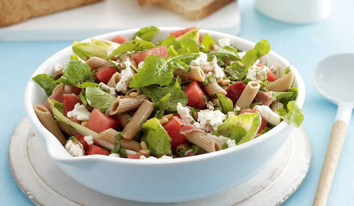 ensalada de queso de cabra