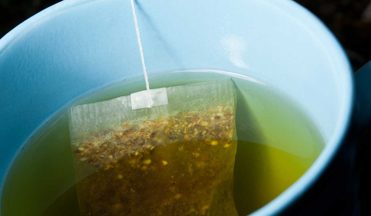 las bolsas de té podrían tener microplásticos
