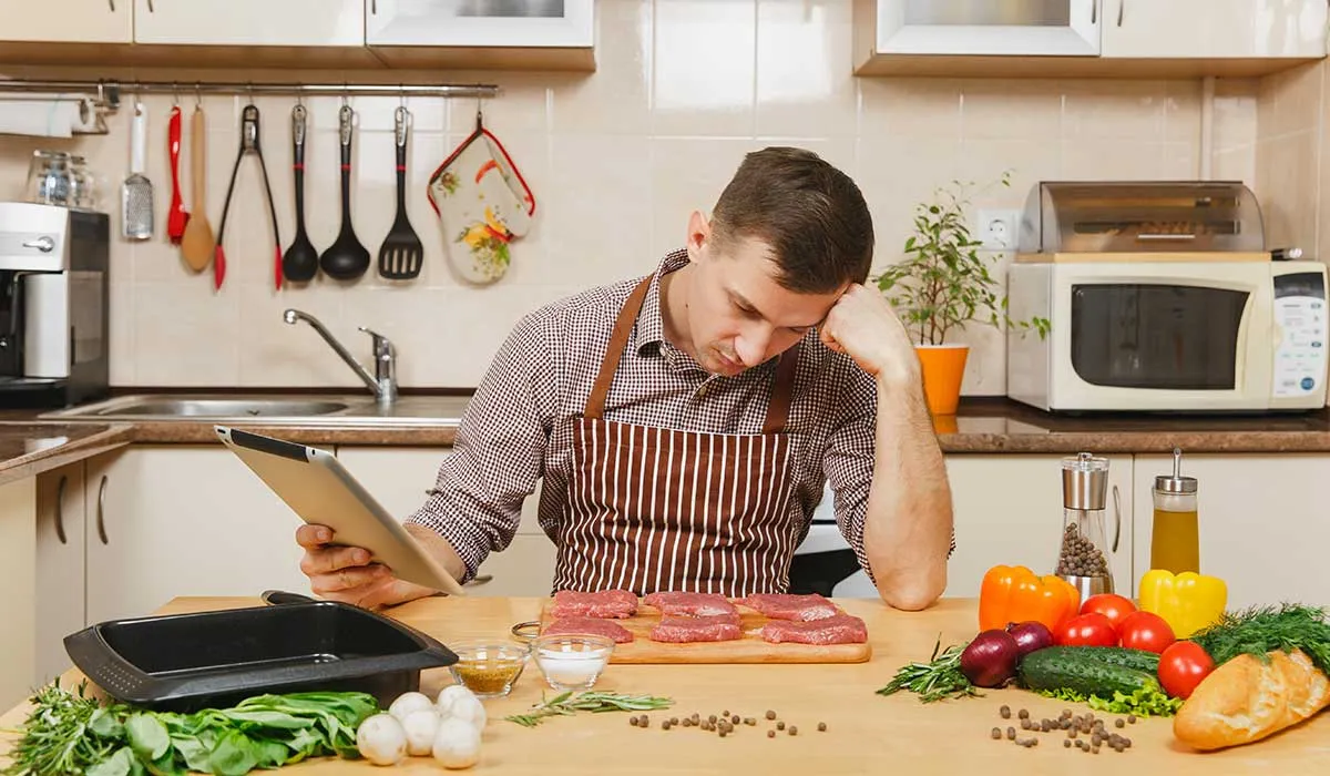 errores en la cocina