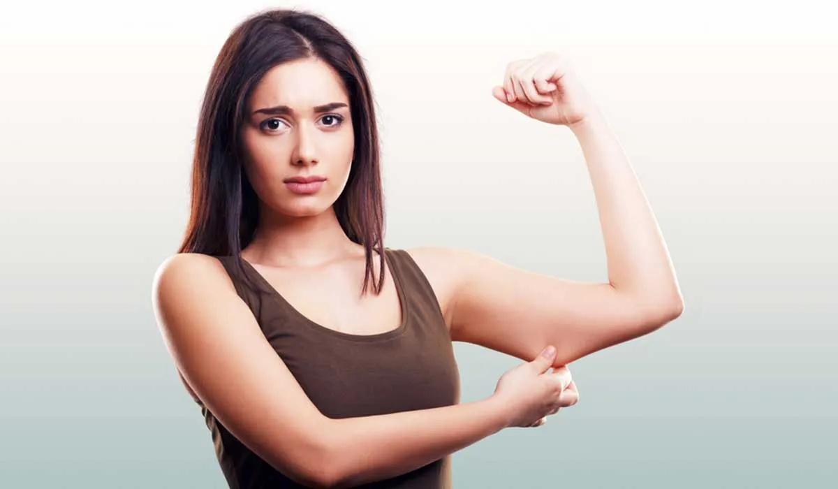 deshazte de la grasa de los brazos