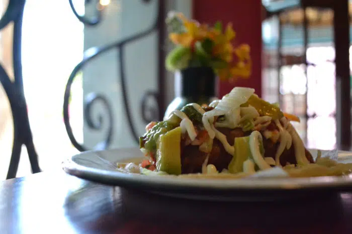 taco de pescado estilo Ensenada.