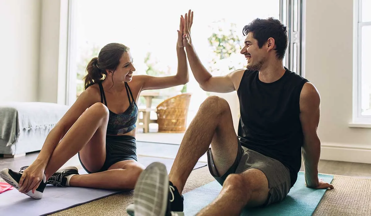 no olvides ejercitarte en casa