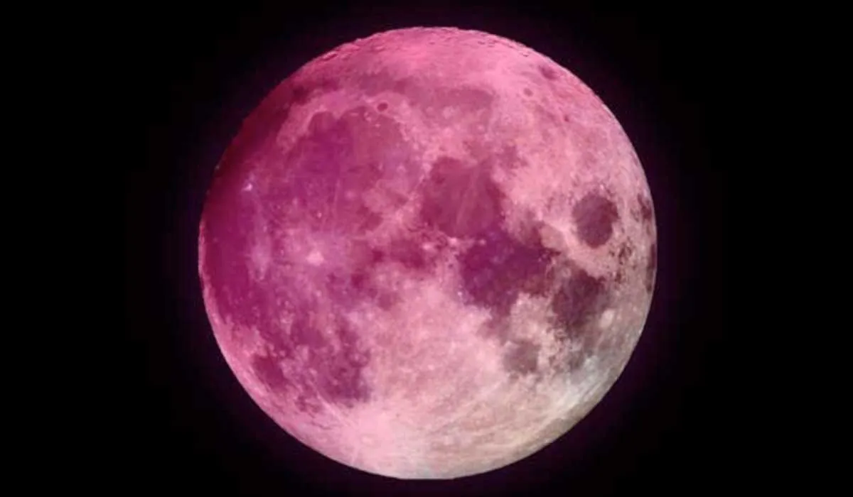 no te pierdas la super luna rosa