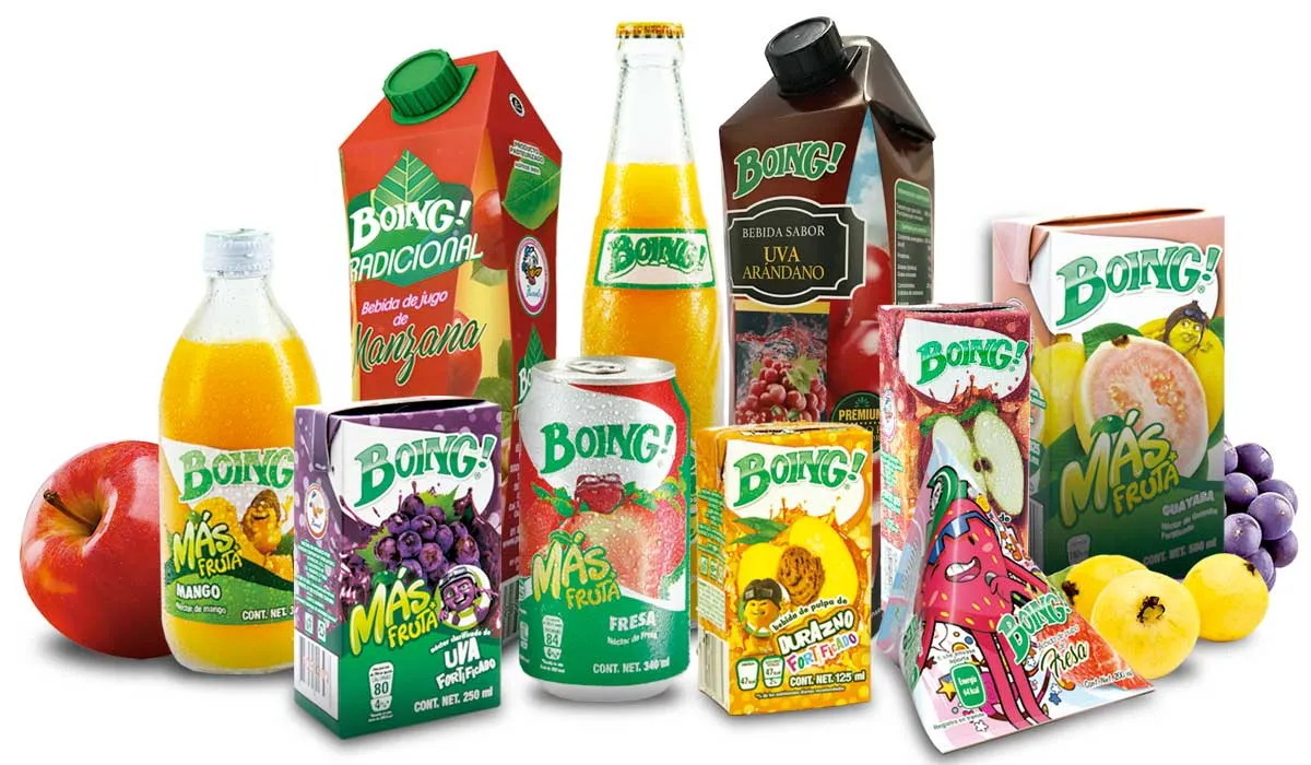 la bebida boing te ofrece servicio a domicilio