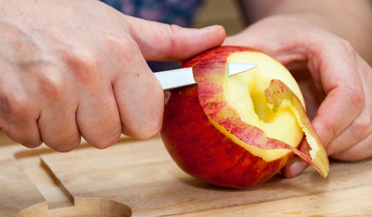 no desperdicies la cáscara de las manzanas