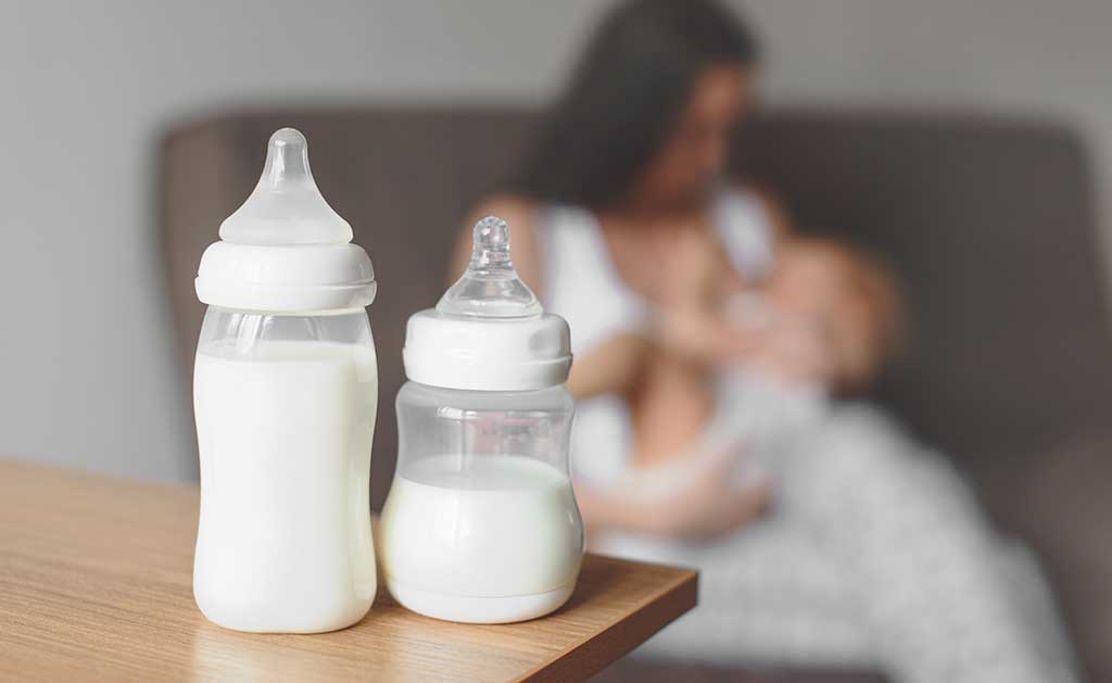 la lactancia materna está a la baja