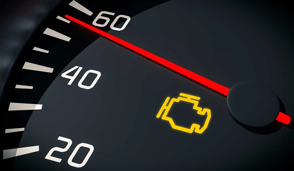 la luz del motor de tu coche es muy importante