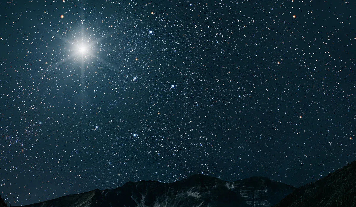 Podrás ver la Estrella de Belén