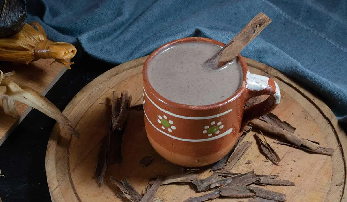 cómo preparar atole negro