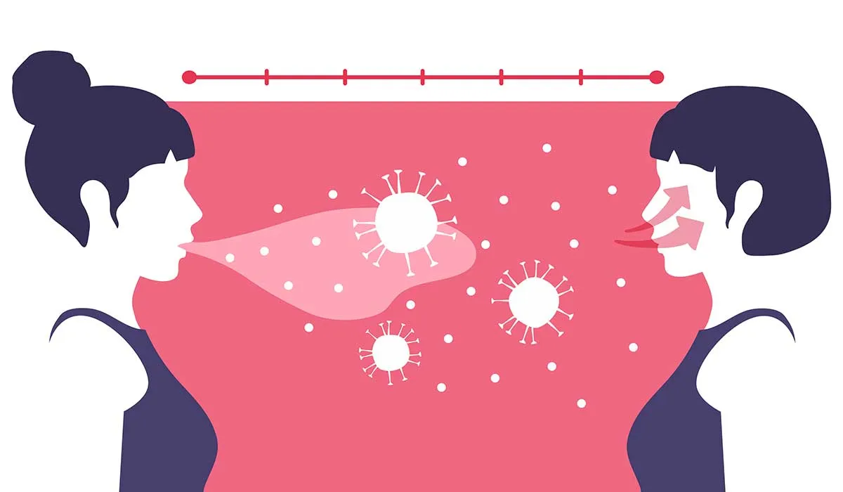 riesgo del coronavirus al hablar o toser