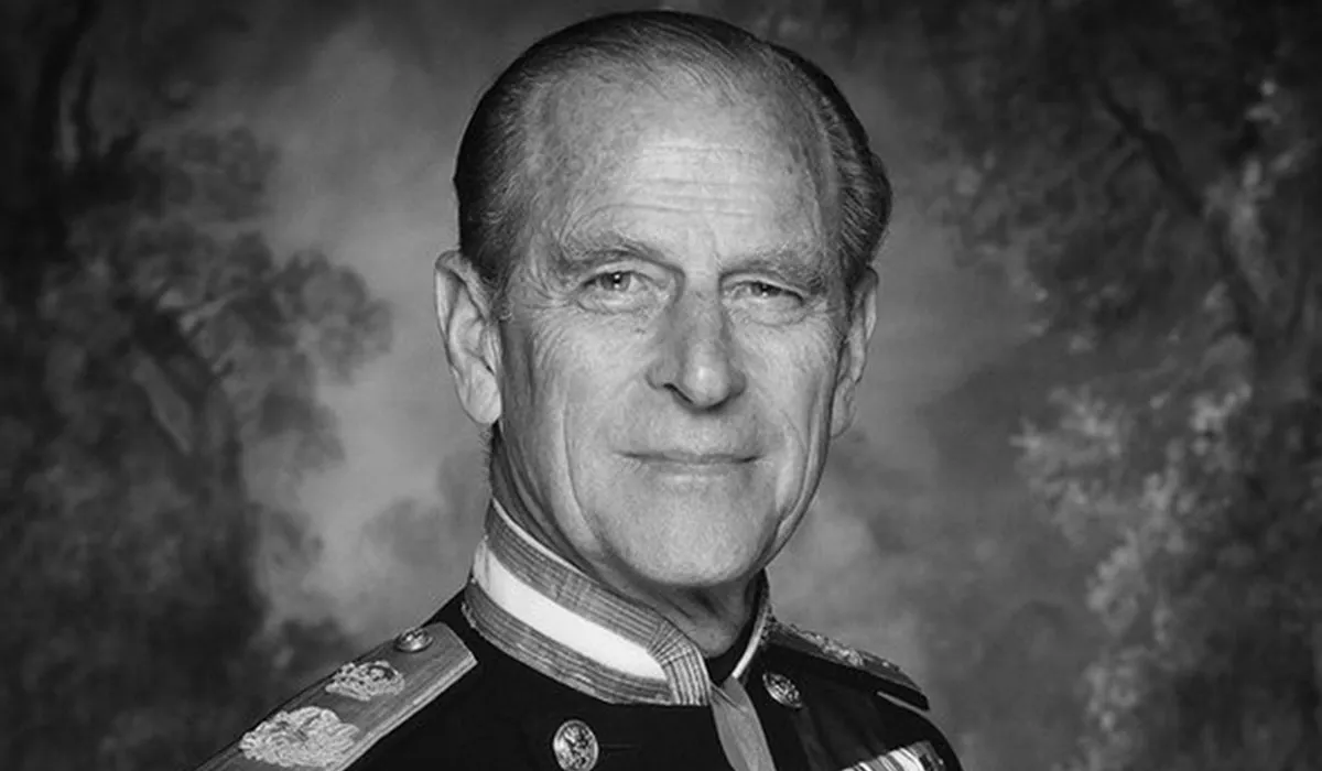 la monarquía británica esta de luto por la muerte de Felipe