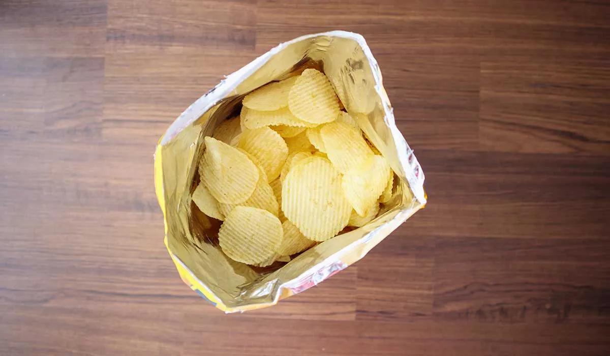 por qué las papas vienen con tanto aire