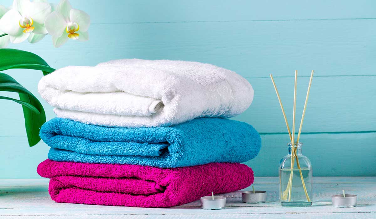 toalla limpia y suave con estos tips