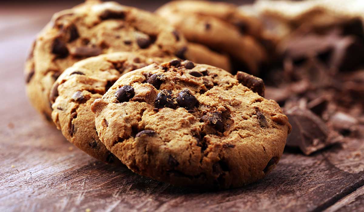 receta para hacer galletas con chispas de chocolate