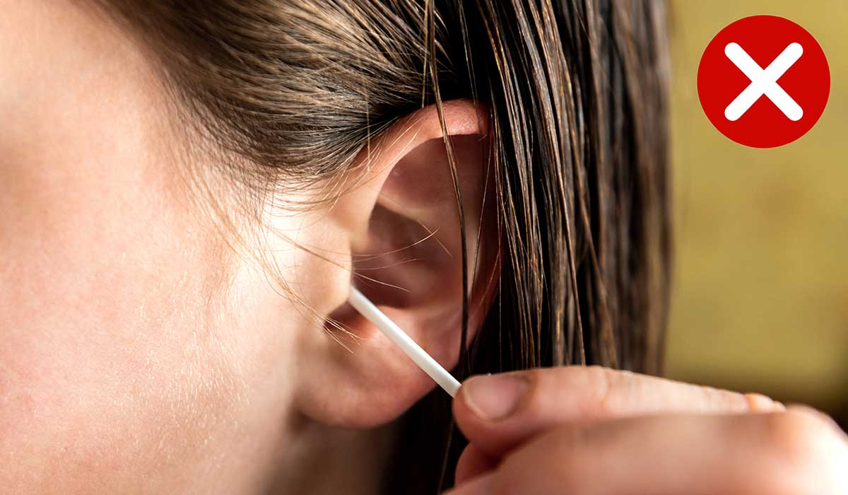 limpia correctamente tus oídos con agua