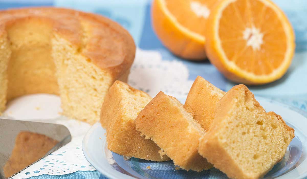 receta de postre pastel de naranja