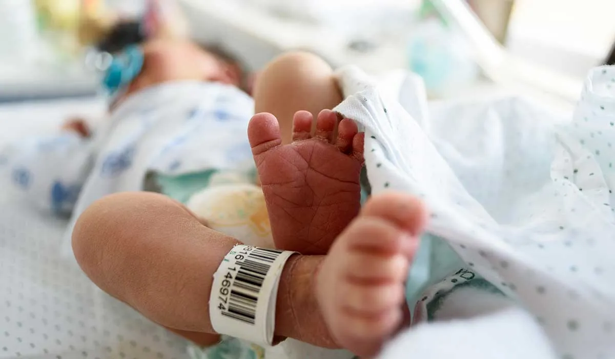 recibe pierna en lugar del cuerpo de su bebé