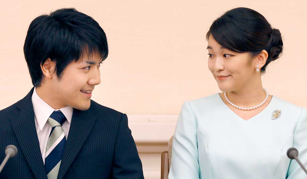 la princesa de Japón se casó con un plebeyo