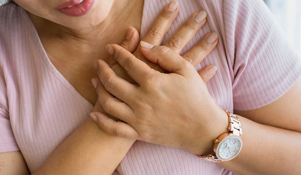 mujer con insuficiencia cardiaca