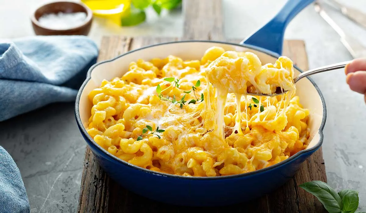 receta de mac and cheese