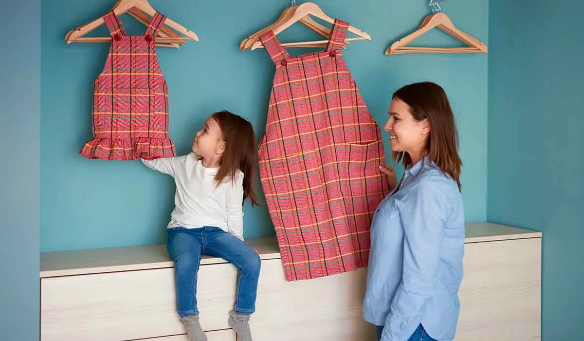 vestir a los hijos igual que los papás