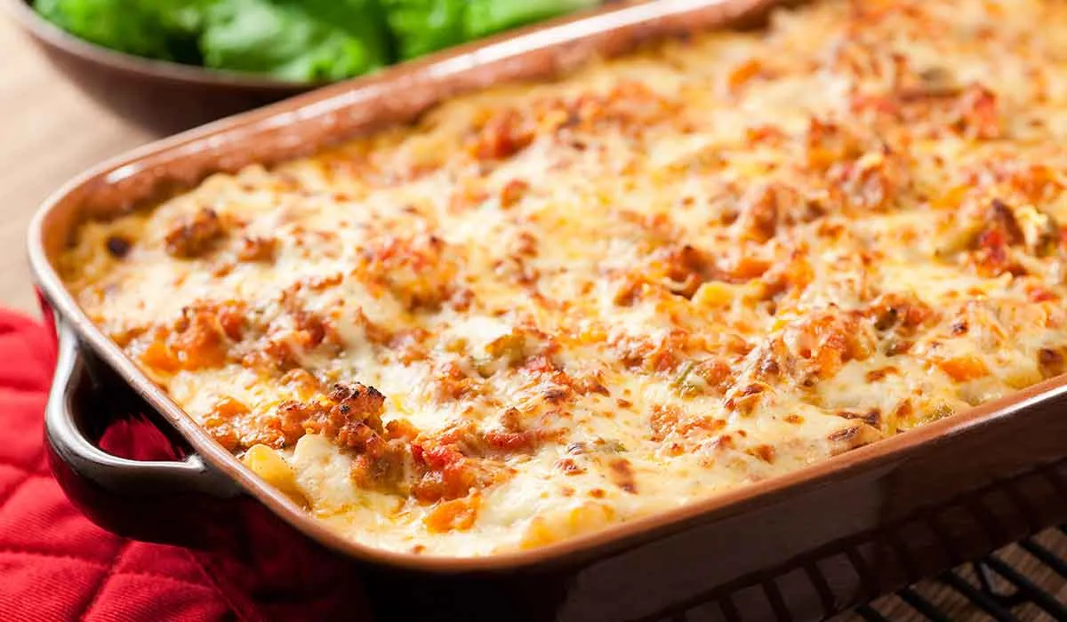receta de lasaña con carne molida