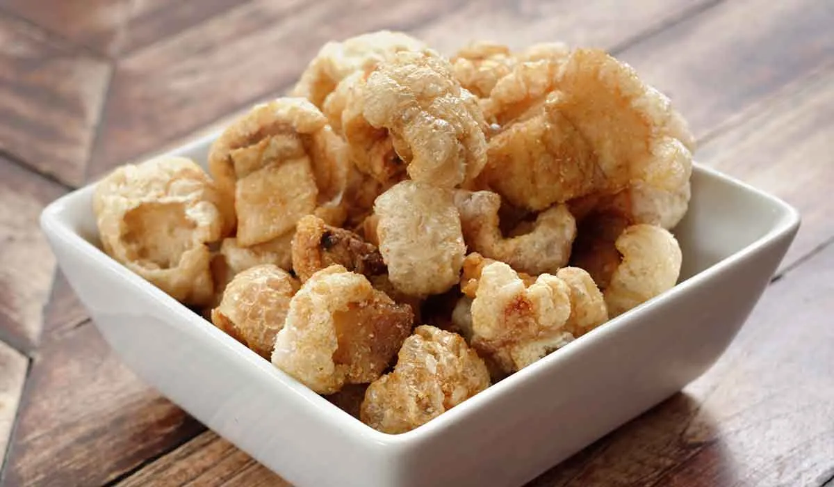 de qué están hechos los chicharrones de cerdo