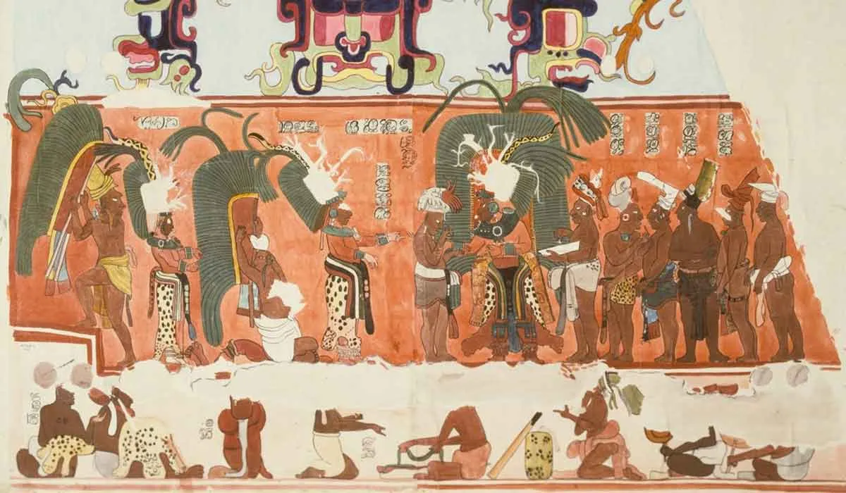 el trabajo de Agustín Villagra permite restaurar murales prehispánicos