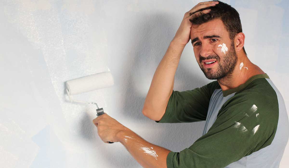 errores comunes cuando utilizas pintura para tu casa